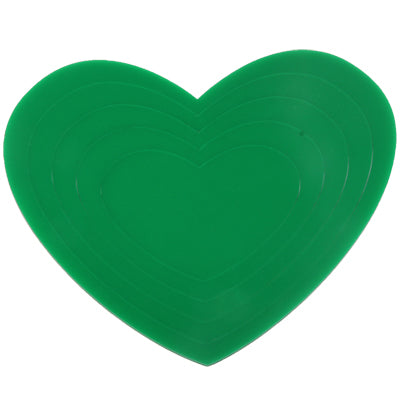 Peach Hearts Shaped DIY Adhesive Wall Sticker Decal Wallpaper House Interior Decor