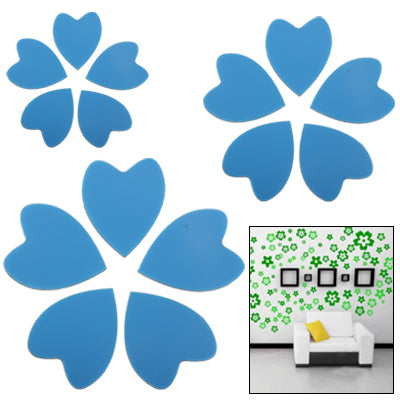 Large + Middle + Small Size Heart Shaped DIY Adhesive Wall Sticker Decal Wallpaper