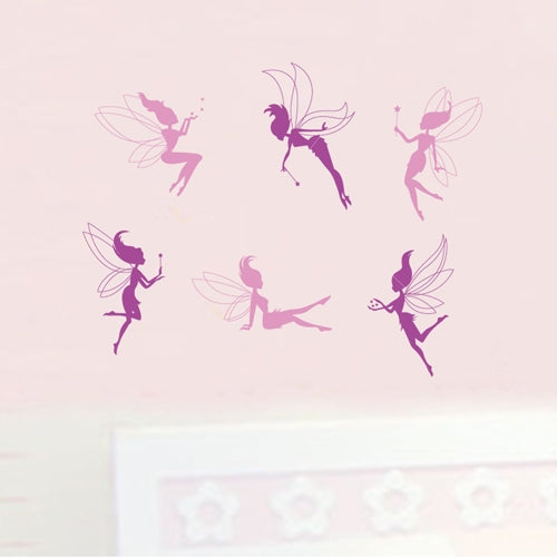 DIY Fashion Self Adhesive PVC Removable Wall Stickers / House Interior Decoration Pictures -- Angel Girl, Size: 70cm x 50cm
