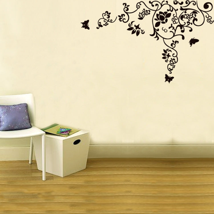 DIY Fashion Self Adhesive PVC Removable Wall Stickers / House Interior Decoration Pictures -- Butterfly under the Trees, Size: 90cm x 60cm