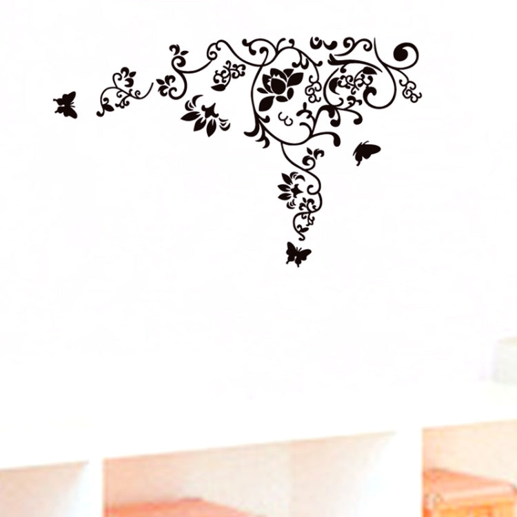 DIY Fashion Self Adhesive PVC Removable Wall Stickers / House Interior Decoration Pictures -- Butterfly under the Trees, Size: 90cm x 60cm
