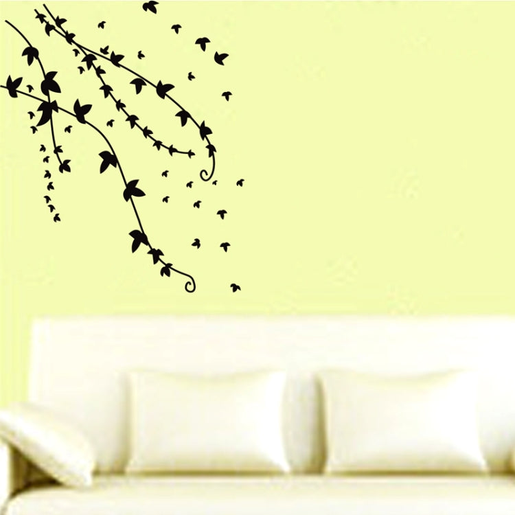 DIY Fashion Self Adhesive PVC Removable Wall Stickers / House Interior Decoration Pictures -- Autumn Wind Blows, Size: 90cm x 60cm