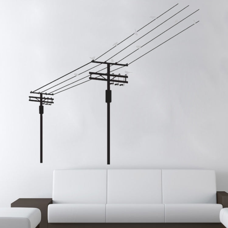 DIY Fashion Self Adhesive PVC Removable Wall Stickers / House Interior Decoration Pictures -- Mast, Size: 90cm x 60cm