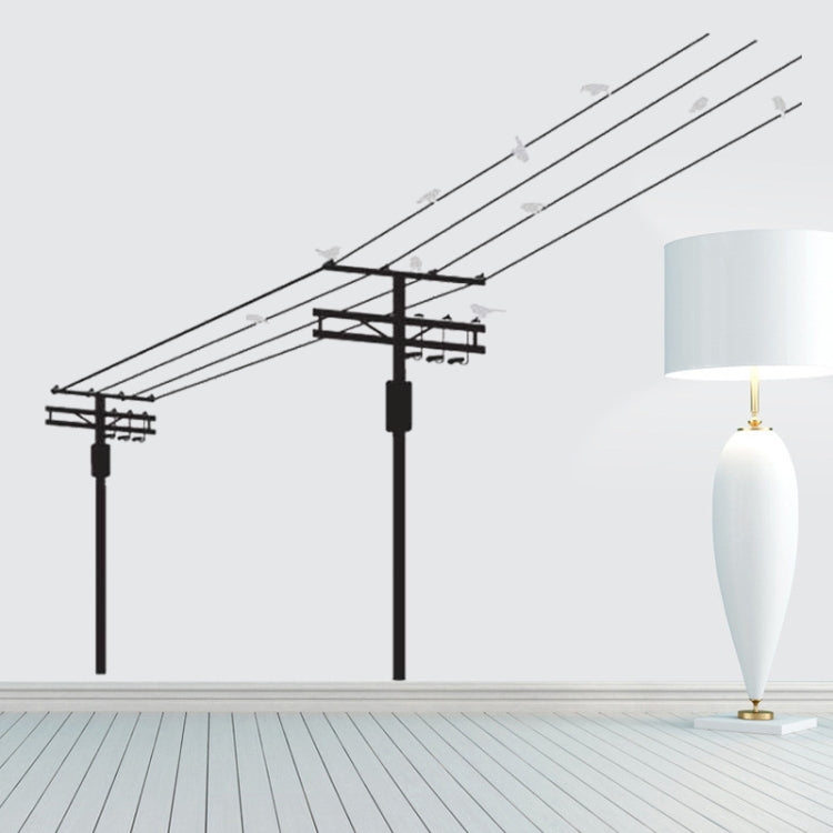 DIY Fashion Self Adhesive PVC Removable Wall Stickers / House Interior Decoration Pictures -- Mast, Size: 90cm x 60cm