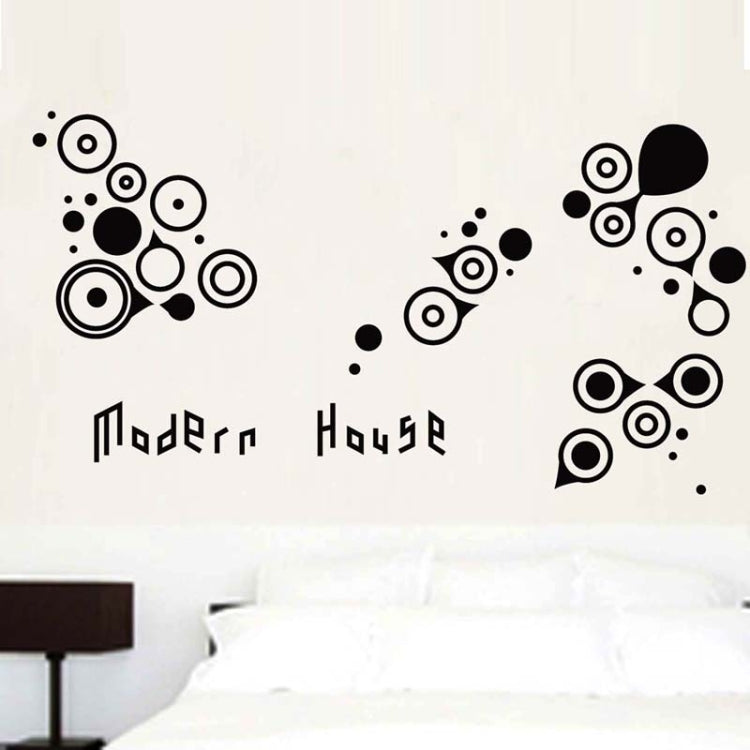 DIY Fashion Self Adhesive PVC Removable Wall Stickers / House Interior Decoration Pictures --Abstract Landscape, Size: 90cm x 60cm
