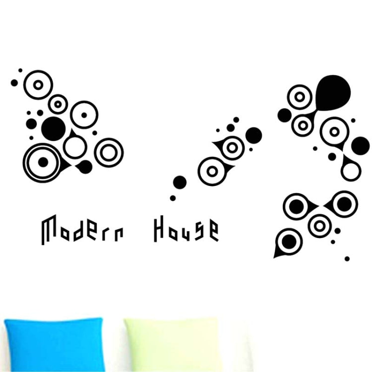 DIY Fashion Self Adhesive PVC Removable Wall Stickers / House Interior Decoration Pictures --Abstract Landscape, Size: 90cm x 60cm