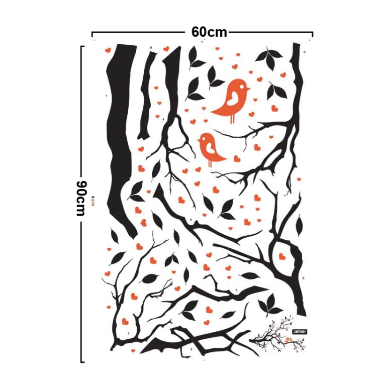 DIY Fashion Self Adhesive PVC Removable Wall Stickers / House Interior Decoration Pictures -- Branch, Size: 90cm x 60cm