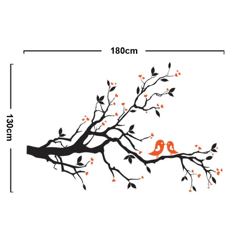 DIY Fashion Self Adhesive PVC Removable Wall Stickers / House Interior Decoration Pictures -- Branch, Size: 90cm x 60cm