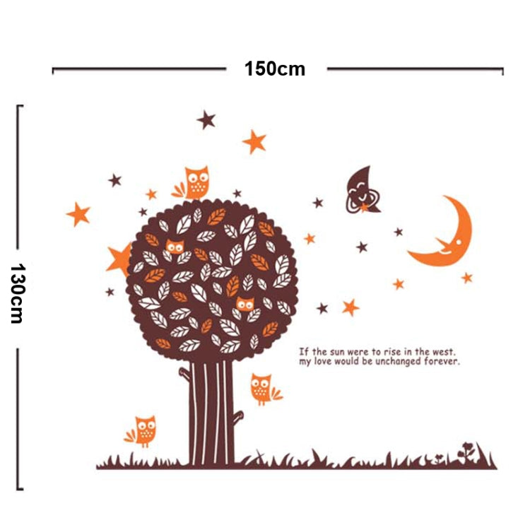 DIY Fashion Self Adhesive PVC Removable Wall Stickers / House Interior Decoration Pictures -- Forever Tree, Size: 90cm x 60cm