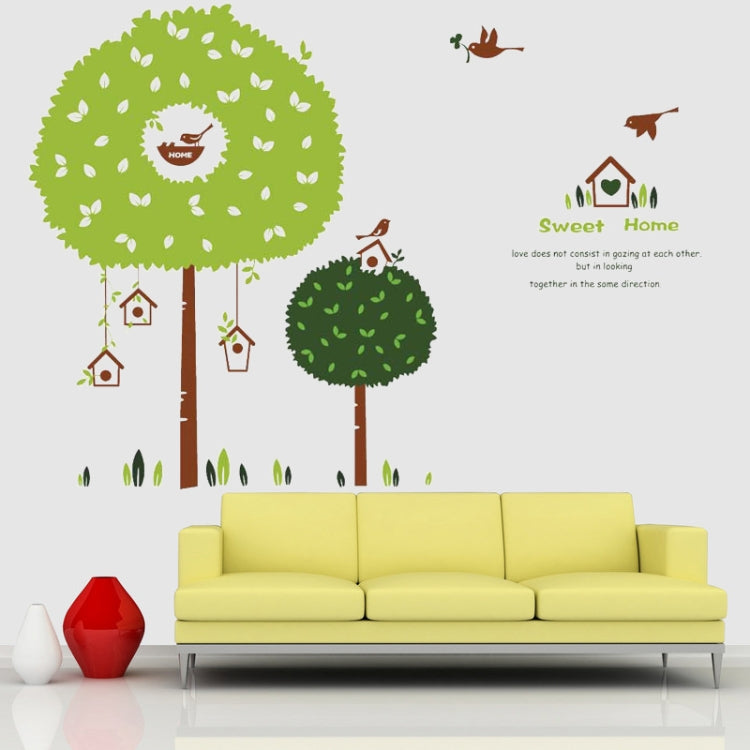 DIY Fashion Self Adhesive PVC Removable Wall Stickers / House Interior Decoration Pictures -- Sweet Home, Size: 90cm x 60cm