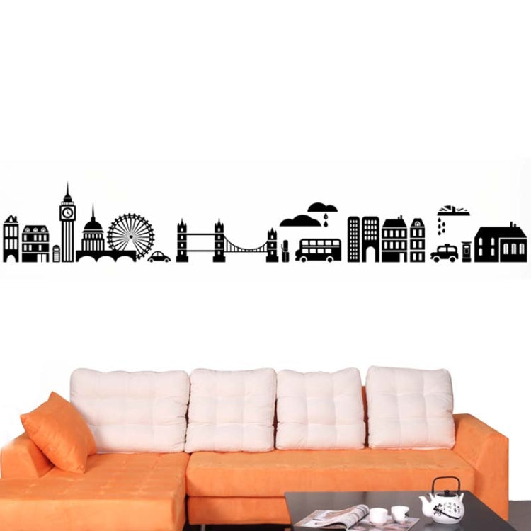 DIY Fashion Self Adhesive PVC Removable Wall Stickers / House Interior Decoration Pictures --Streetscape of London, Size: 90cm x 60cm