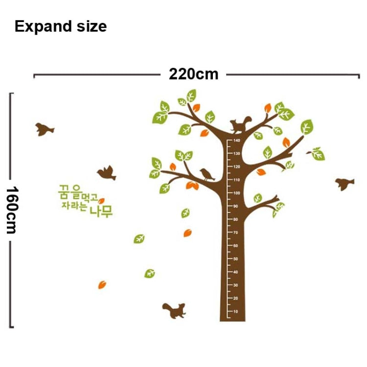 DIY Fashion Self Adhesive PVC Removable Wall Stickers / House Interior Decoration Pictures -- Growing Trees, Size: 90cm x 60cm