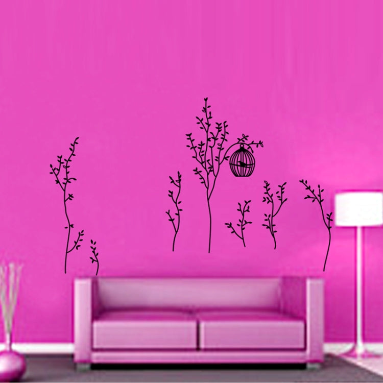 DIY Fashion Self Adhesive PVC Removable Wall Stickers / House Interior Decoration Pictures -- Line Forest, Size: 90cm x 60cm