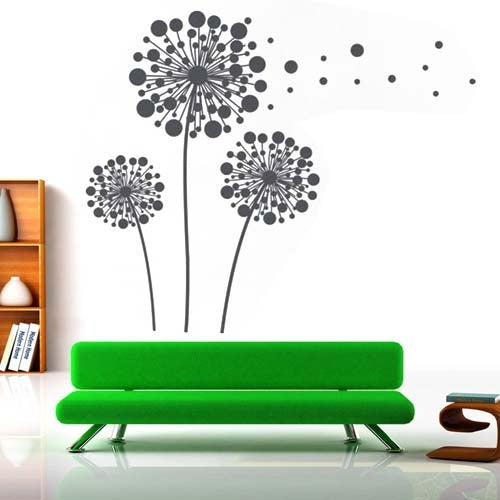 DIY Fashion Self Adhesive PVC Removable Wall Stickers / House Interior Decoration Pictures -- Andelion, Size: 90cm x 60cm