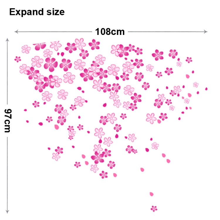 DIY Fashion Self Adhesive PVC Removable Wall Stickers / House Interior Decoration Pictures -- Romantic Full House, Size: 50cm x 70cm