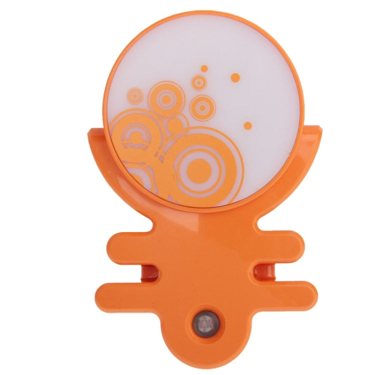 Light-operated LED Night Light, EU Plug(Orange)