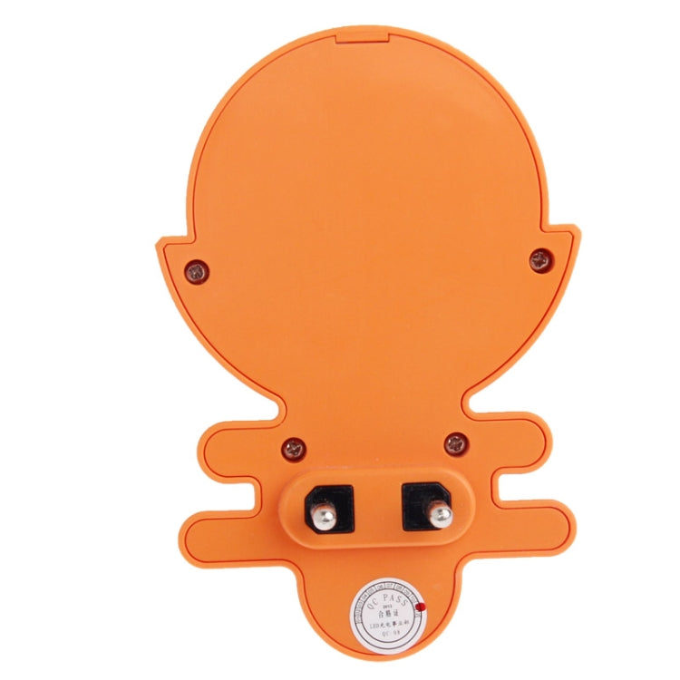 Light-operated LED Night Light, EU Plug(Orange)
