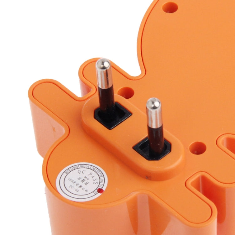 Light-operated LED Night Light, EU Plug(Orange)