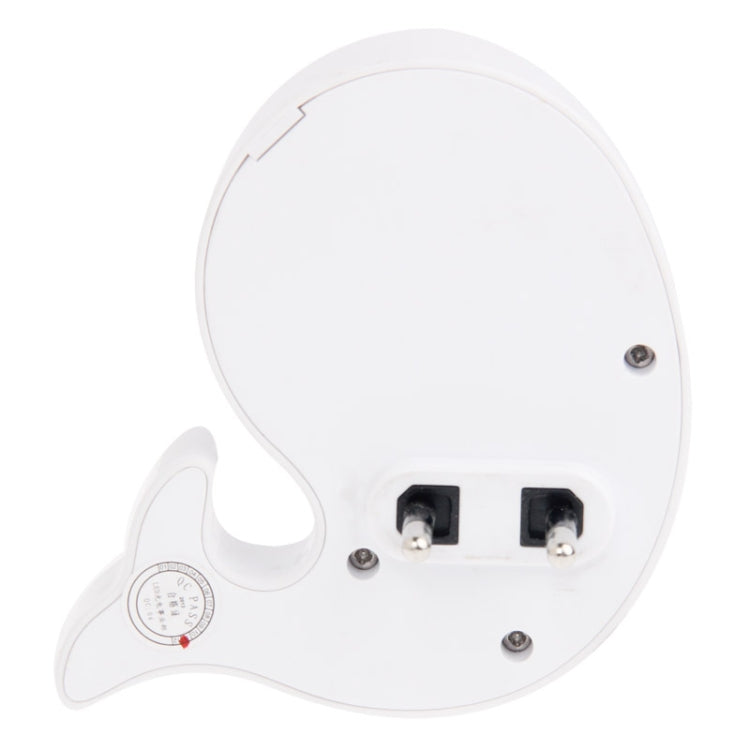 Fish Shape Light-operated LED Night Light, EU Plug(White)