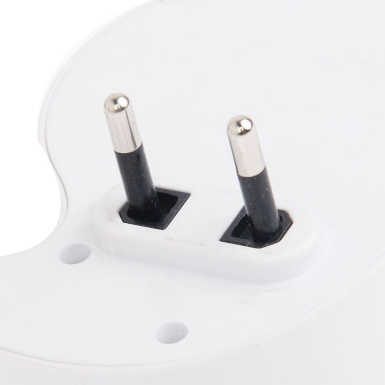 Fish Shape Light-operated LED Night Light, EU Plug(White)