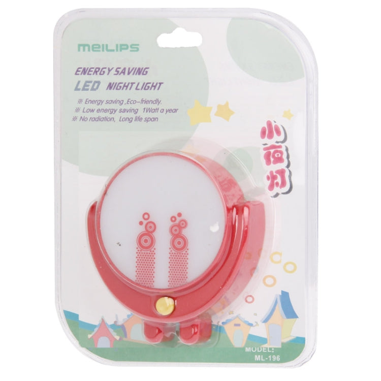 Energy Saving LED Night Light with Switch, EU Plug