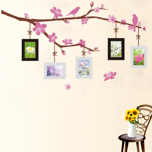 DIY Fashion Self Adhesive PVC Removable Combination Wall Stickers / House Interior Decoration Pictures -- Plum Flower Photo Wall, Size: 60cm x 90cm