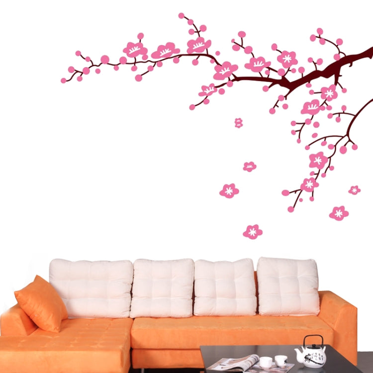 DIY Fashion Self Adhesive PVC Removable Wall Stickers / House Interior Decoration Pictures -- Plum Blossom, Size: 90cm x 60cm
