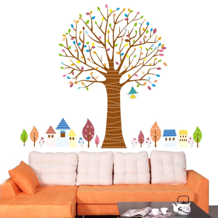 DIY Fashion Self Adhesive PVC Removable Wall Stickers / House Interior Decoration Pictures -- Tree, Size: 90cm x 60cm