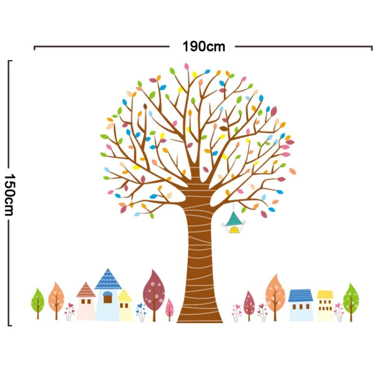 DIY Fashion Self Adhesive PVC Removable Wall Stickers / House Interior Decoration Pictures -- Tree, Size: 90cm x 60cm