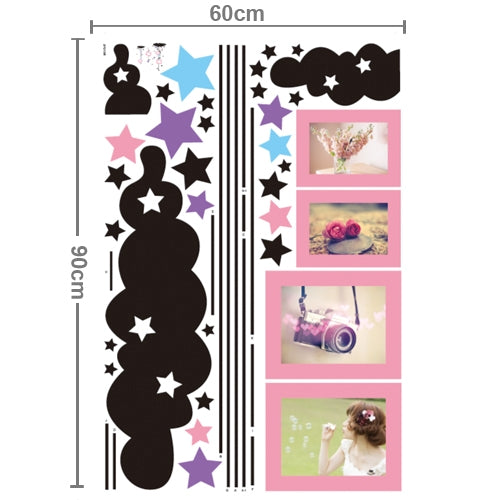 DIY Fashion Self Adhesive PVC Removable Combination Wall Stickers / House Interior Decoration Pictures -- Green Trees Photo Wall, Size: 60cm x 90cm