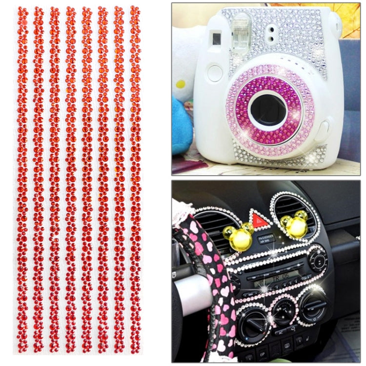 Glitter Crystal Diamond Decoration / Shining Rhinestone Sticker for DIY Ornament