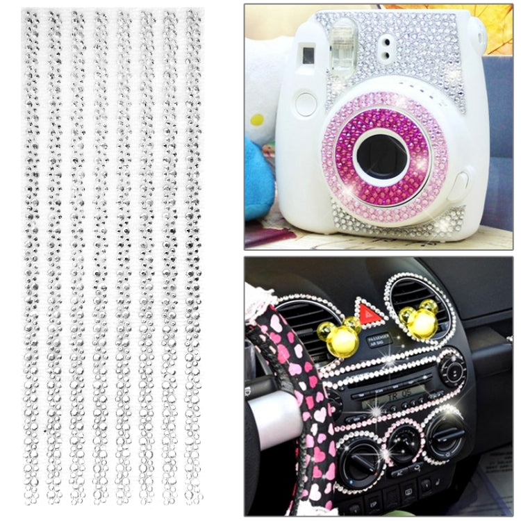 Glitter Crystal Diamond Decoration / Shining Rhinestone Sticker for DIY Ornament