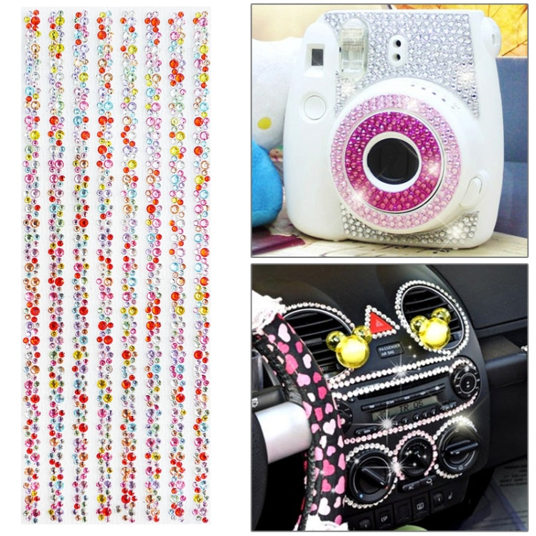 Glitter Crystal Diamond Decoration / Shining Rhinestone Sticker for DIY Ornament