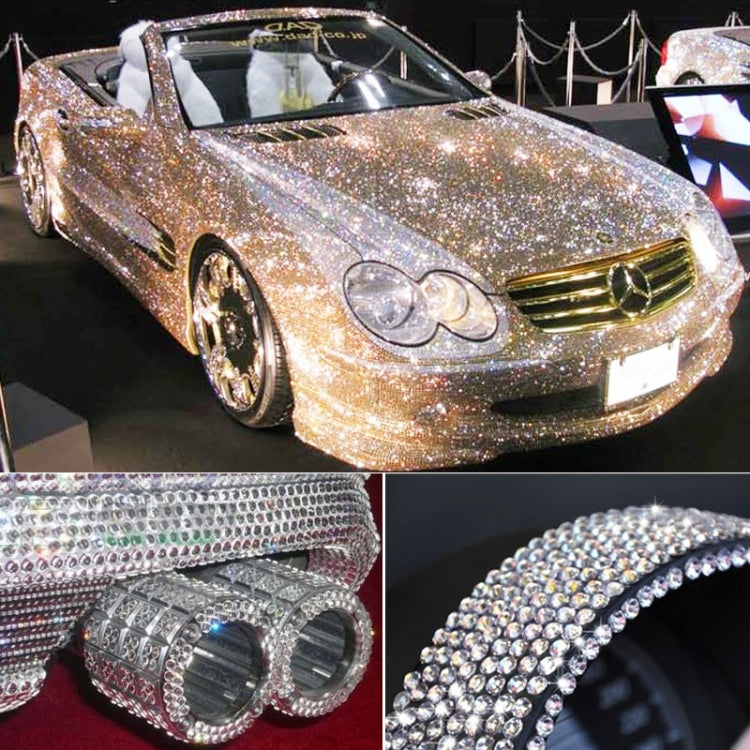 Glitter Crystal Diamond Decoration / Shining Rhinestone Sticker for DIY Ornament