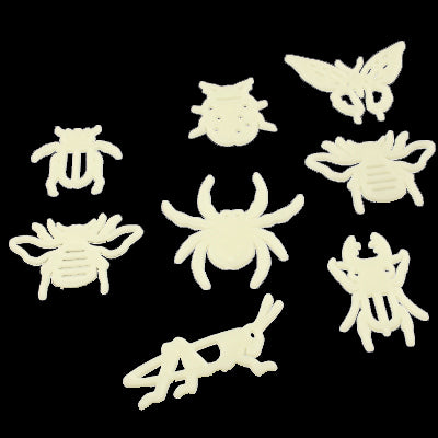 Glow in the Dark Light Green Insect Shape Luminous Paste / Wall Stickers