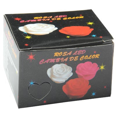 Rose Shape Color Variable LED Night Light