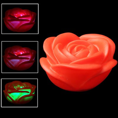 Rose Shape Color Variable LED Night Light
