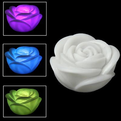 Rose Shape Color Variable LED Night Light