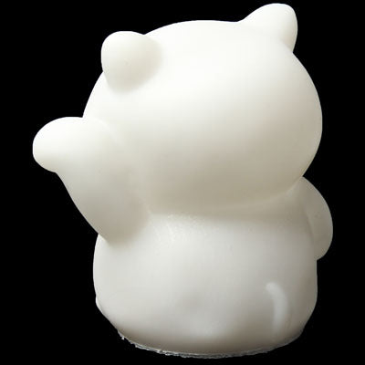 Lovely Lucky Cat Shape Color Variable LED Night Light,White(White)