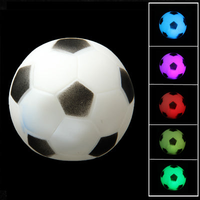 Cute Football Shape  Night Light, Variable Color LED(White)