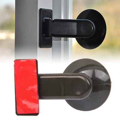Push-pull Window Stopper Baby Safety Protector(Black)