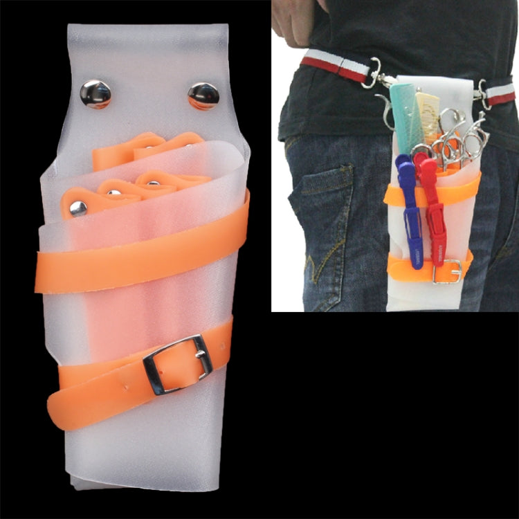 Portable Professional Hair Scissor Holder Pouch Bag(White)