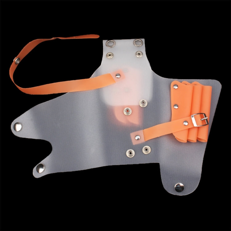 Portable Professional Hair Scissor Holder Pouch Bag(White)