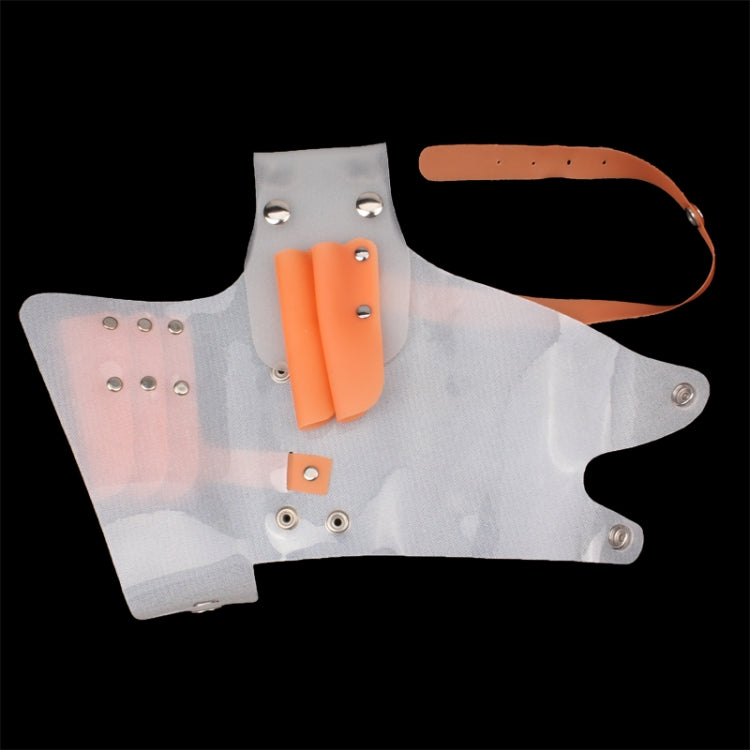 Portable Professional Hair Scissor Holder Pouch Bag(White)