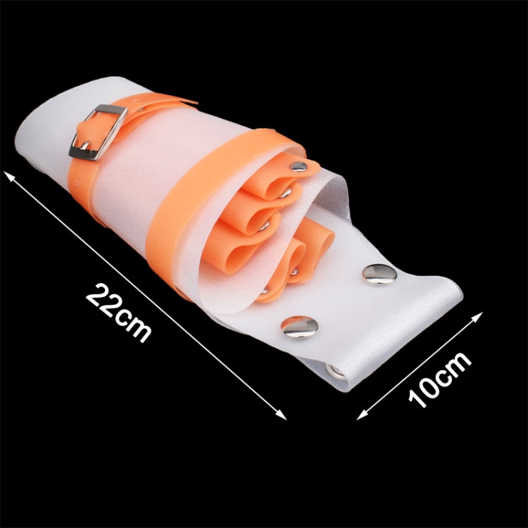 Portable Professional Hair Scissor Holder Pouch Bag(White)