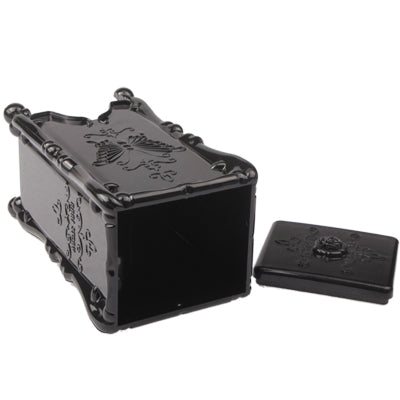 Rectangular Cotton Puff Case(Black)