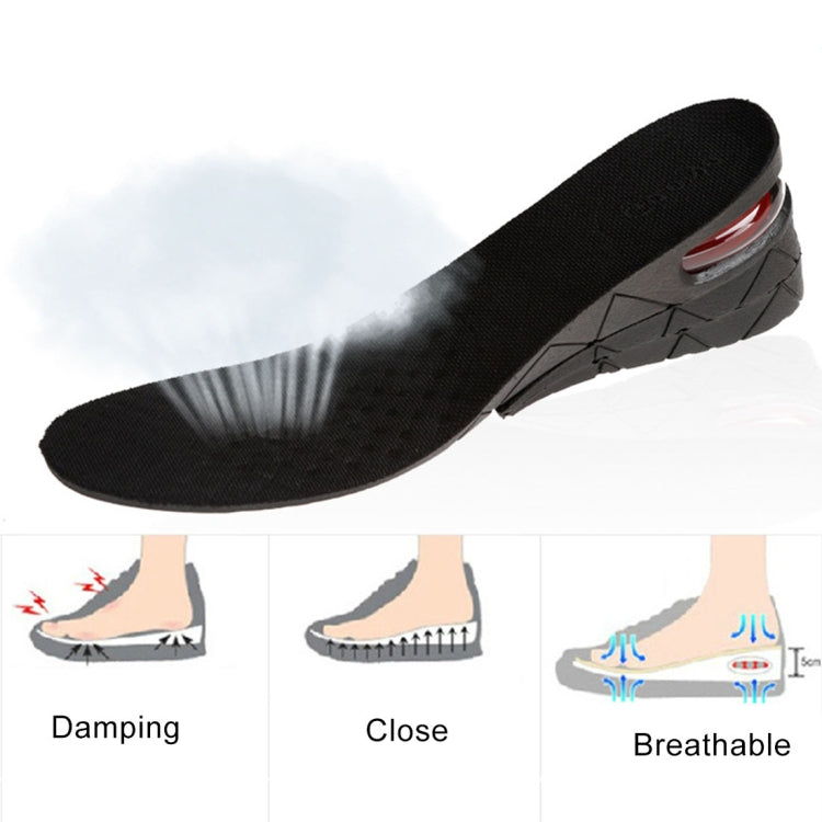 3-Layer Men Shoe Air Cushion Increase Insoles