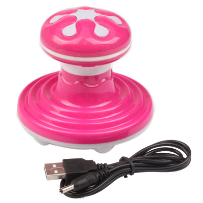 Water Wave Mini Massager USB Interface, Random Color Delivery (Size: 100 x 100 x 90mm)