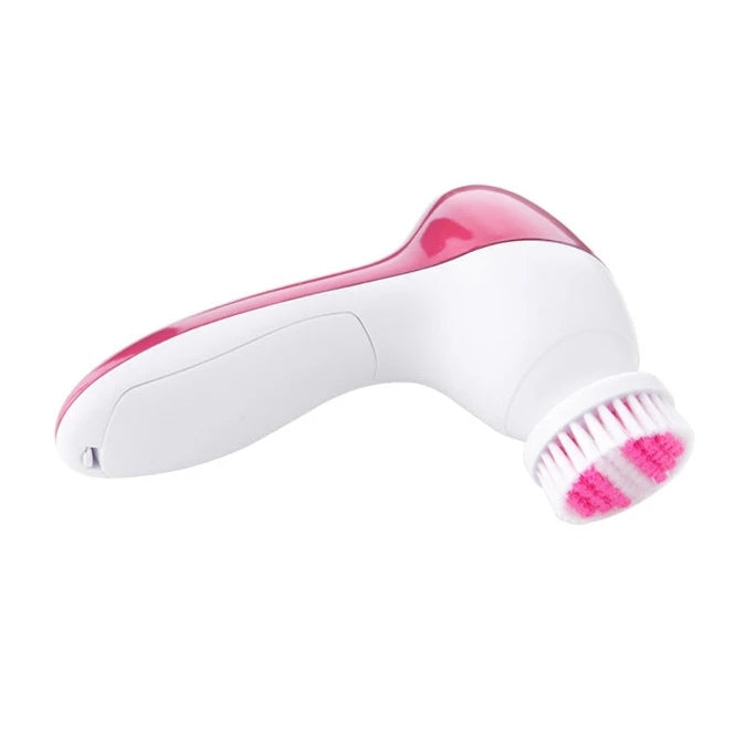 6 in 1 Facial Cleansing Instrument, Size: 130 x 85 x 40mm(Magenta)