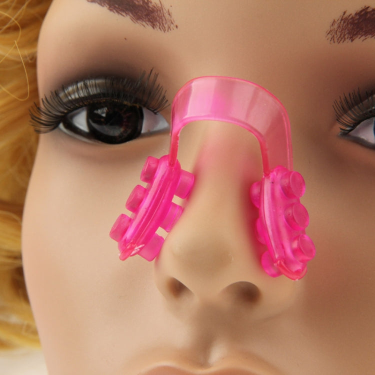 Japanese Silicone Nose Up Shaping Lifting Clip(Magenta)